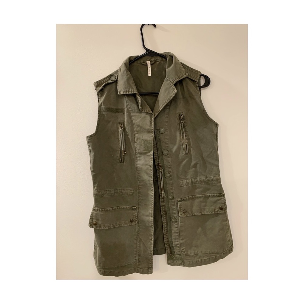Sanctuary OliveCargo Vest